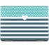 Polka Dots and Stripes Heart in Blue Notebook 9 Pro 13in (2017) Skin